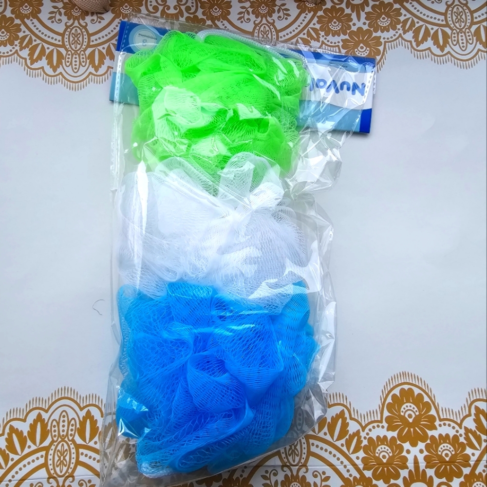 3pk bath soft sponge